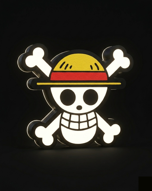 Lightbox One Piece Jolly Roger – Straw Hat Edition