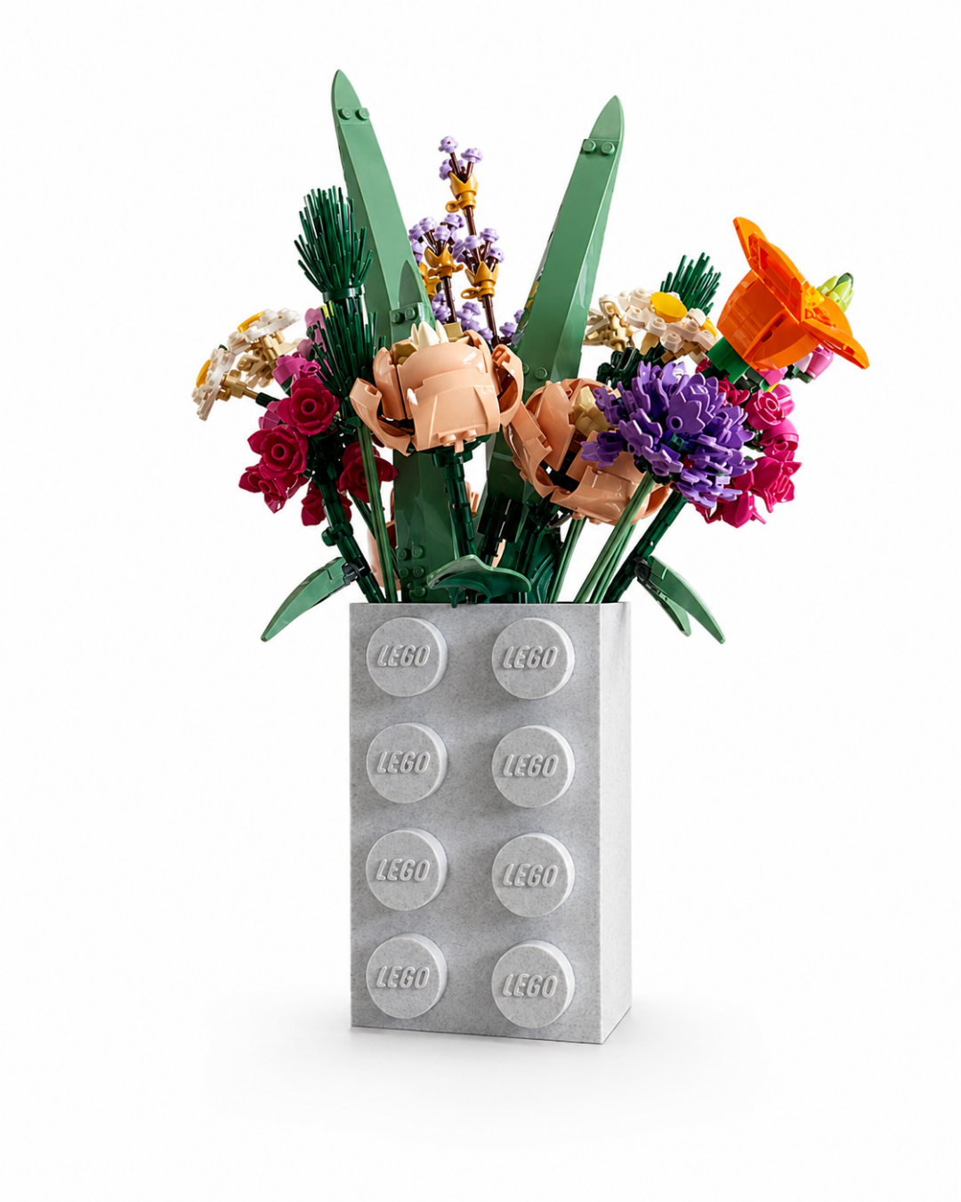 Vaso Brick Design - Porta fiori LEGO