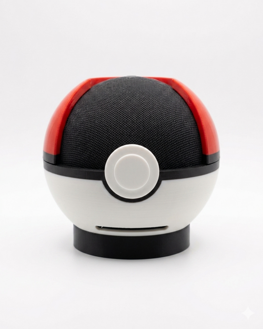 Supporto Alexa Pokéball - Cover per Echo Dot in Stampa 3D