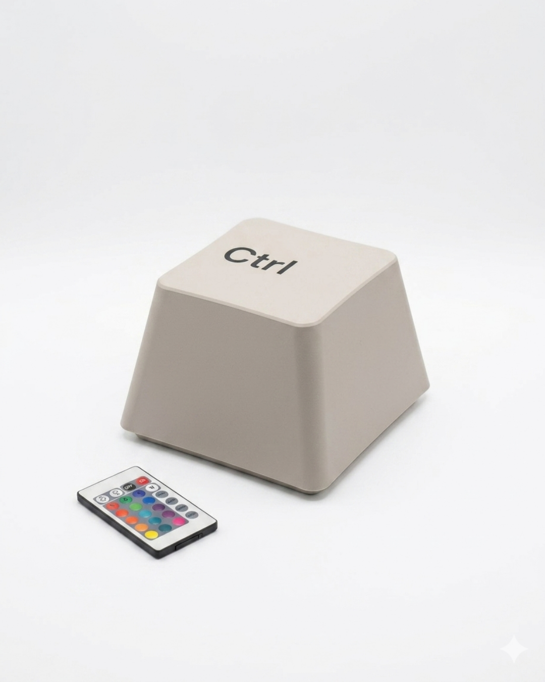 Pulsante CTRL Gigante RGB Lightbox con Telecomando