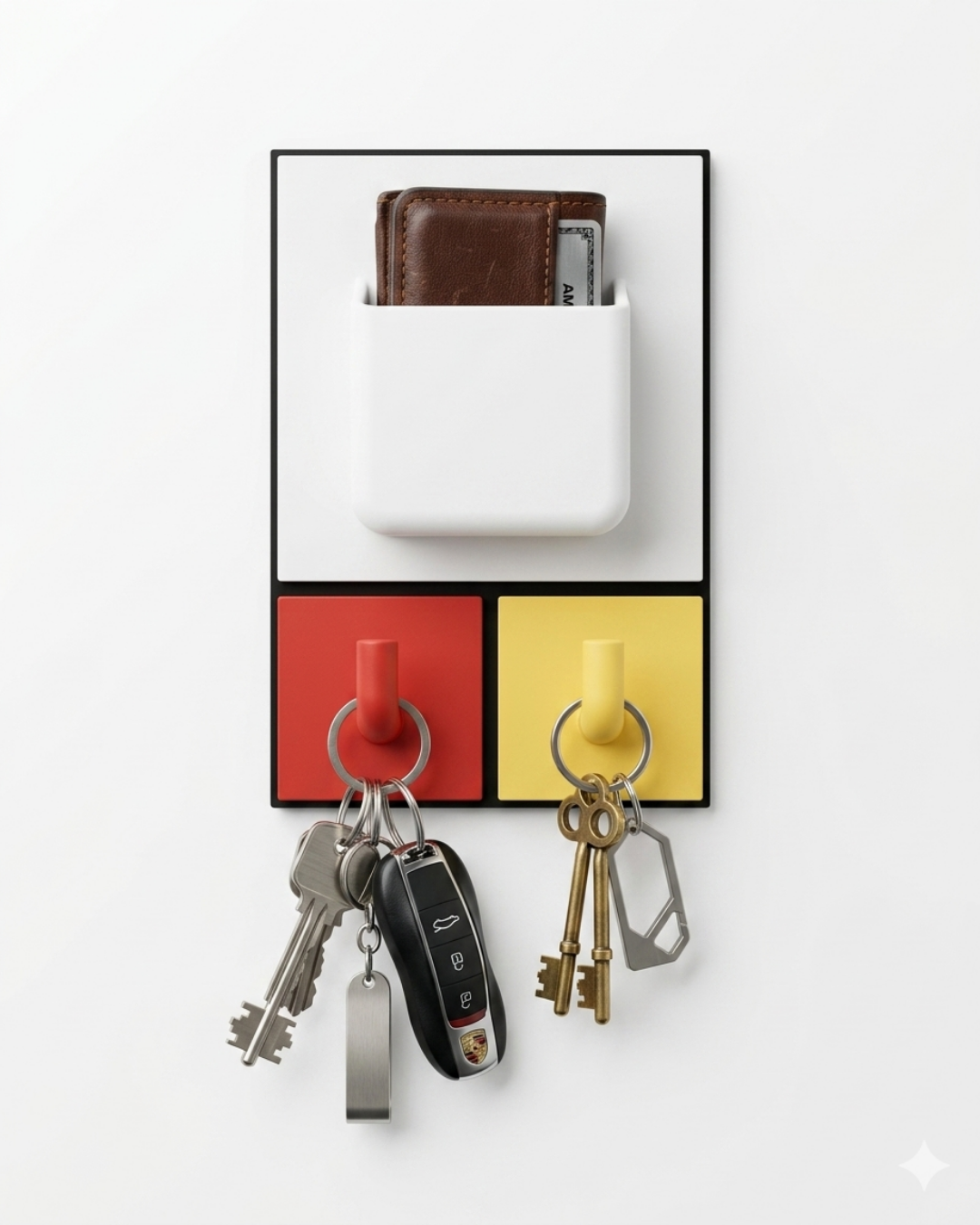 TidyDock – Organizer da Parete per Chiavi e Portafoglio