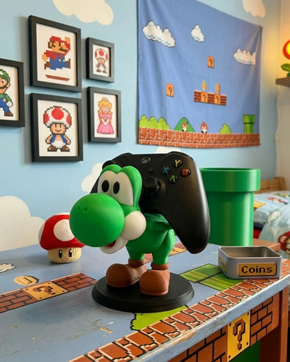 Porta Joystick Yoshi Super Mario Bros FanArt