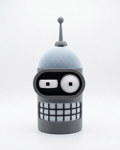 Supporto Alexa Bender - Il Robot di Futurama per Echo Dot