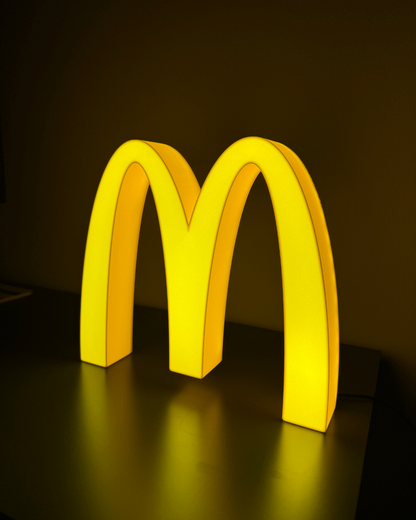 Lightbox McDonald's Golden Arches Logo