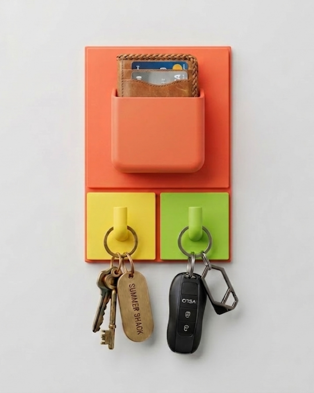 TidyDock – Organizer da Parete per Chiavi e Portafoglio