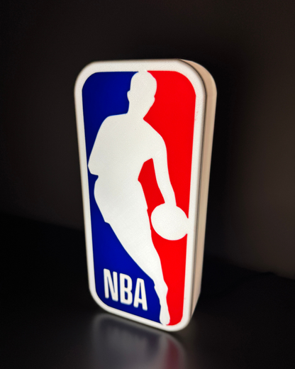 Lightbox NBA logo LED USB