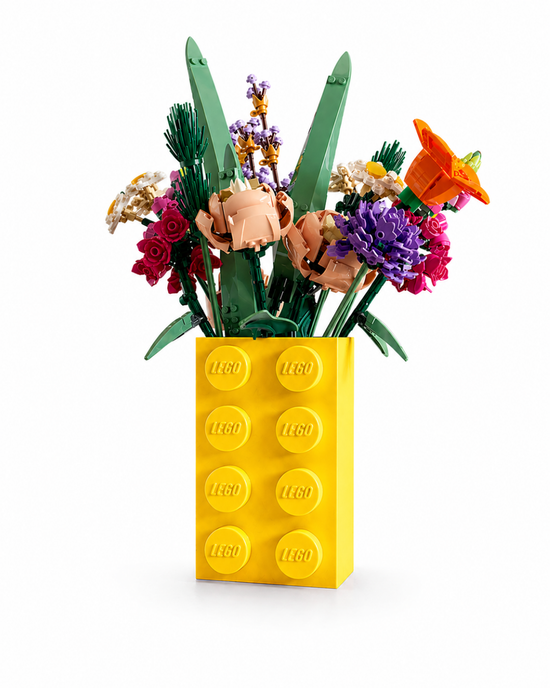 Vaso Brick Design - Porta fiori LEGO