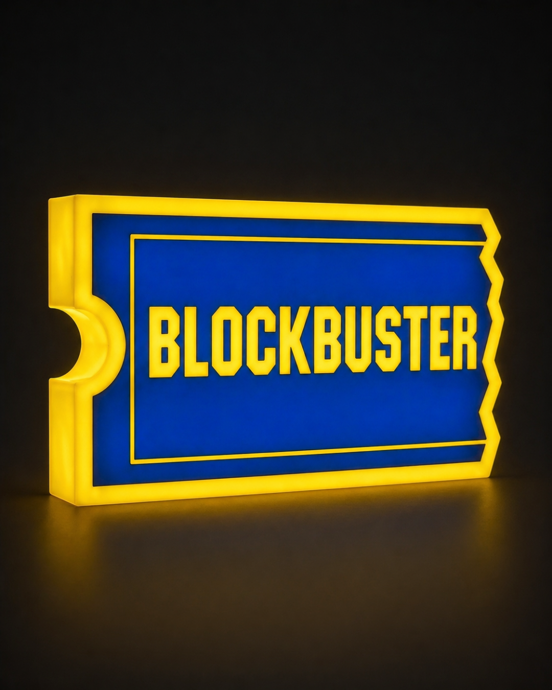 Lightbox Blockbuster Video – Insegna LED Vintage da Collezione