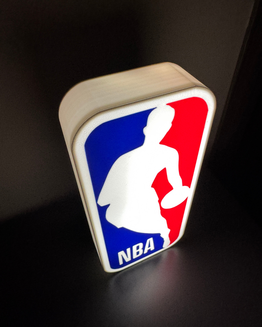 Lightbox NBA logo LED USB