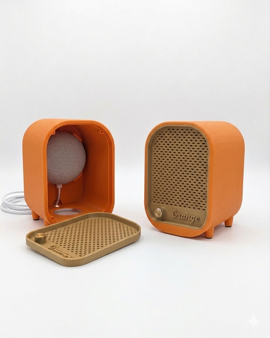 Radio Vintage per dispositivo ALEXA con luce integrata