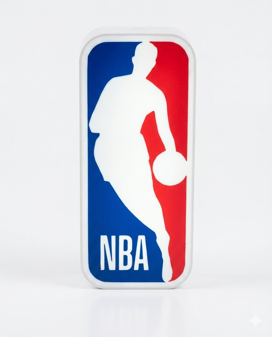 Lightbox NBA logo LED USB