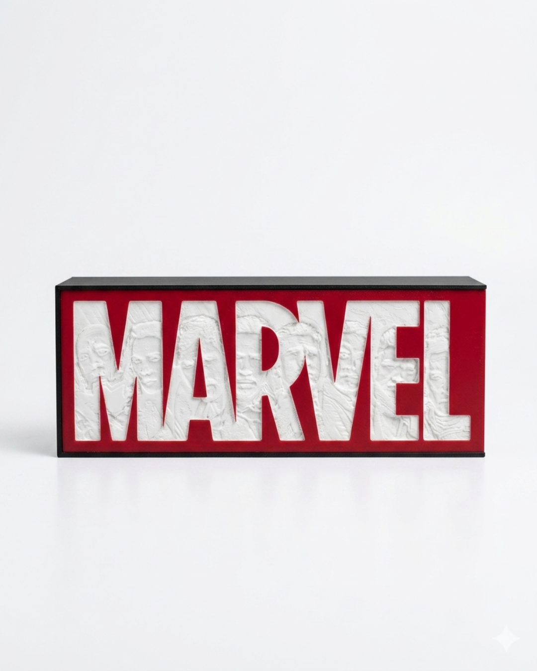 Lampada LED Lightbox Marvel